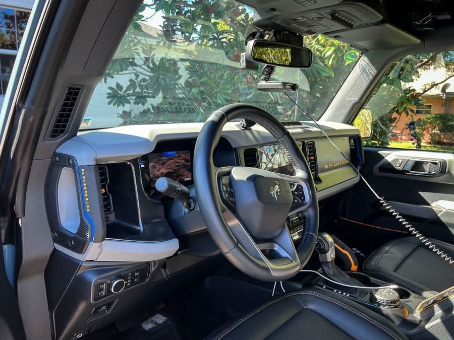 Outer Grab Handle Stripe Overlays (Full Coverage) - 2021+ Bronco