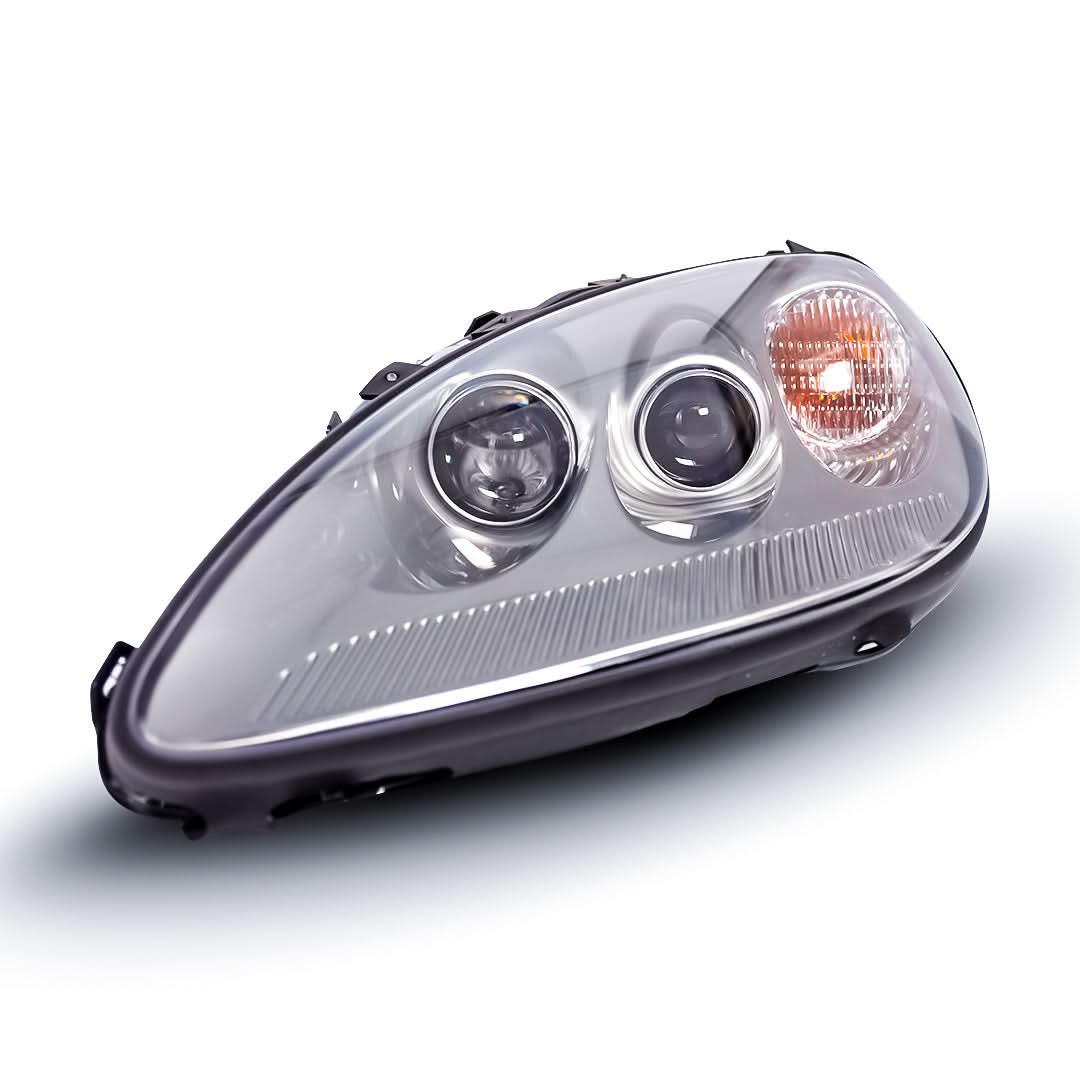 2005-2013 Corvette C6 Type-OE Style Painted Housing Headlights Pair