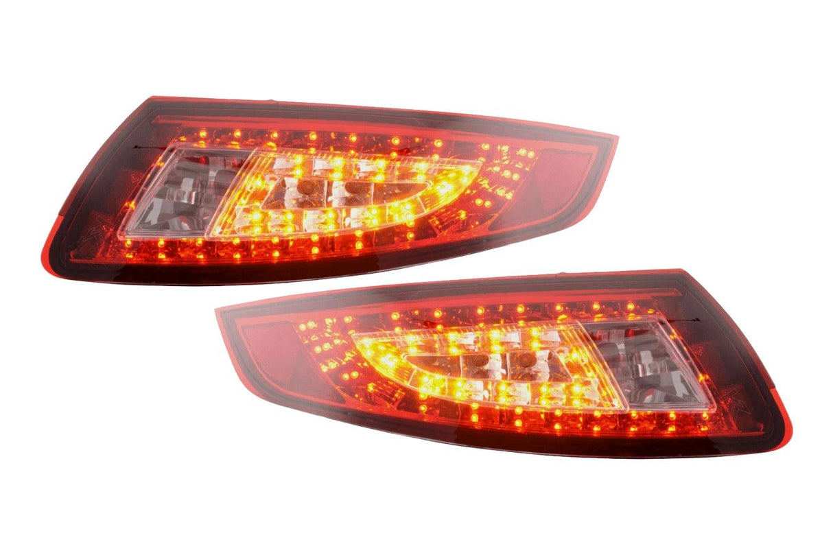 Porsche 911 (997) Red LED Tail Lights (2005-2009) - K2 Industries