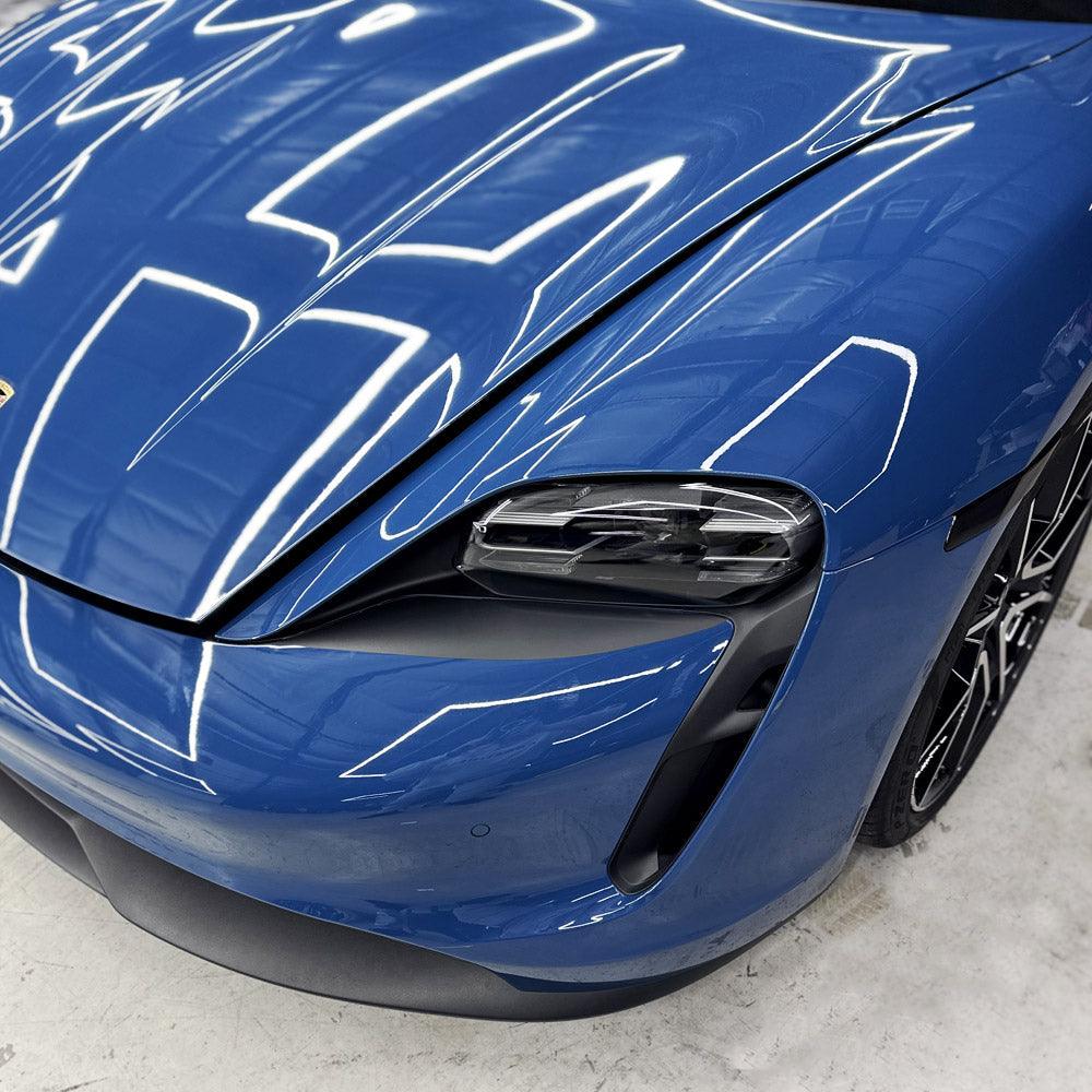 2019-2024 Porsche Taycan Headlight Under Eyelid Pre-cut Overlay