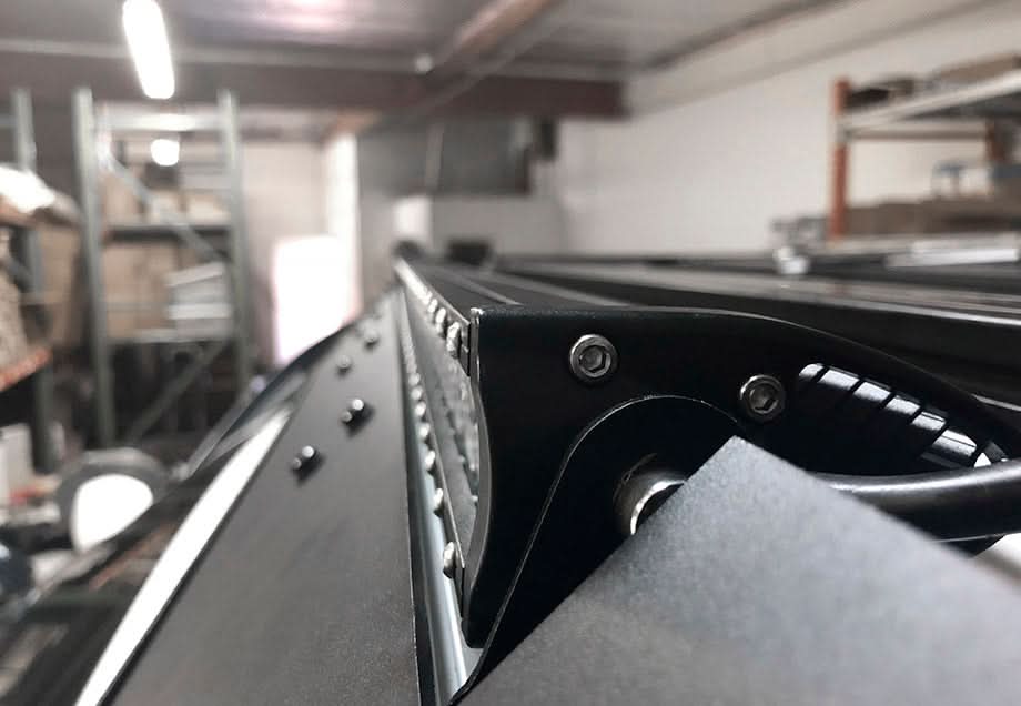 40" Cut-Out Prinsu Roof Rack Slim LED Light Bar Bracket Kit
