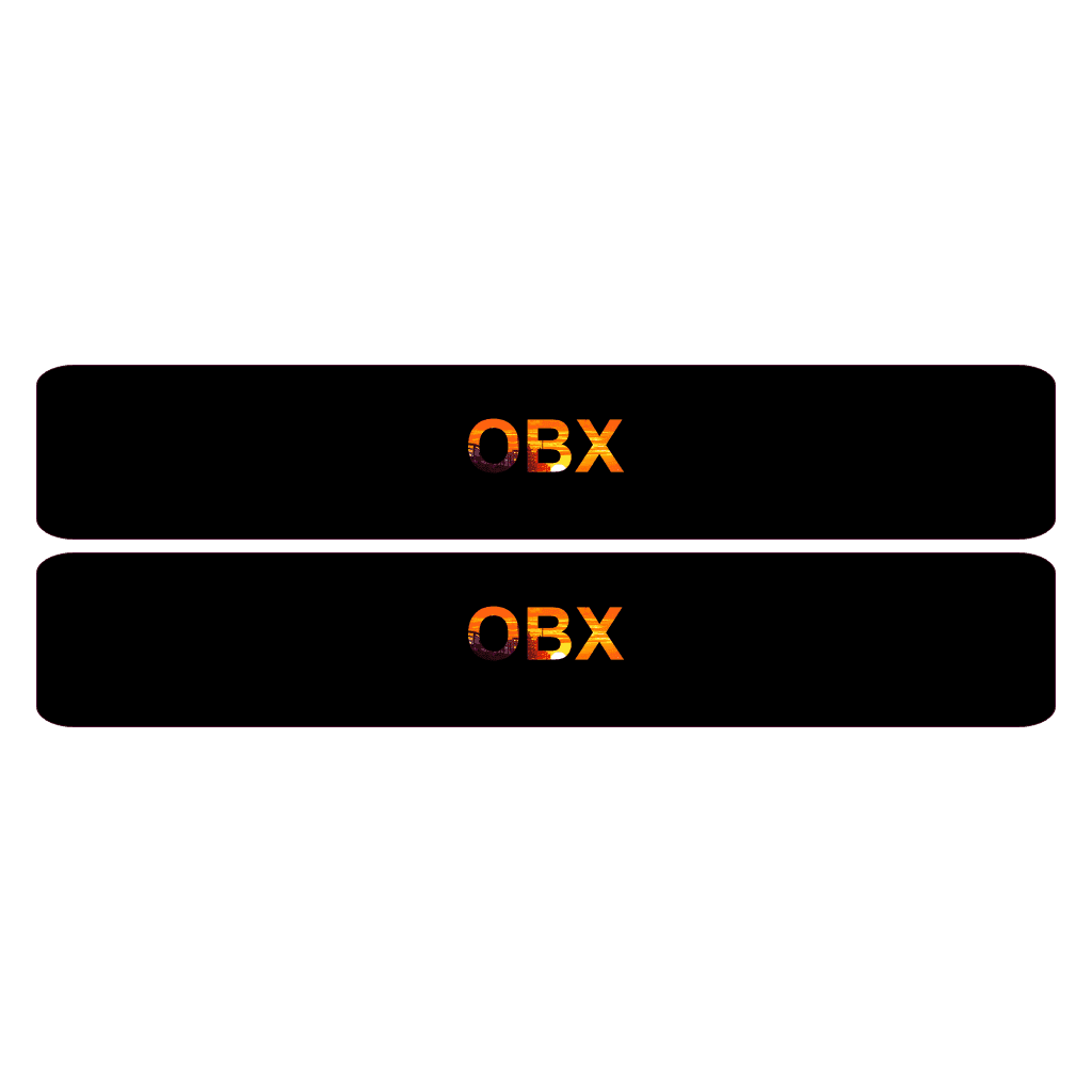 Printed Series Door Sill Protectors - 2021+ Bronco 2/4 Door