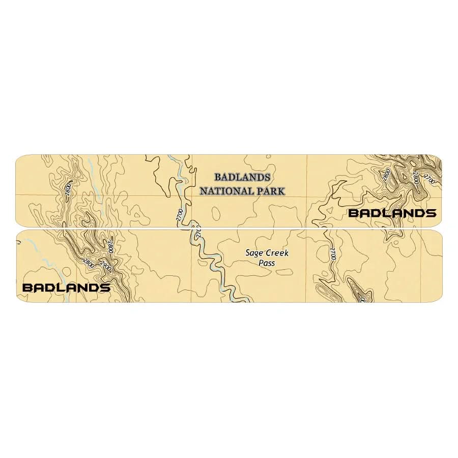 Printed Series Door Sill Protectors - 2021+ Bronco 2/4 Door