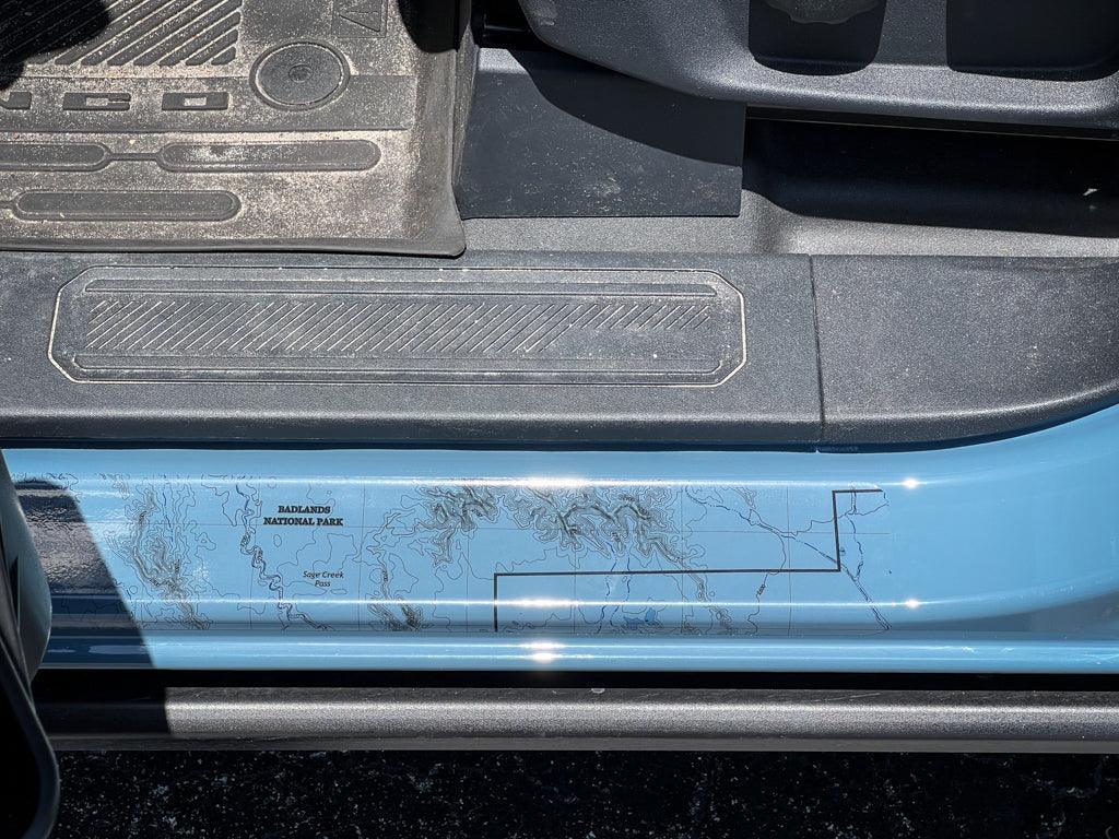 Printed Series Door Sill Protectors - 2021+ Bronco 2/4 Door