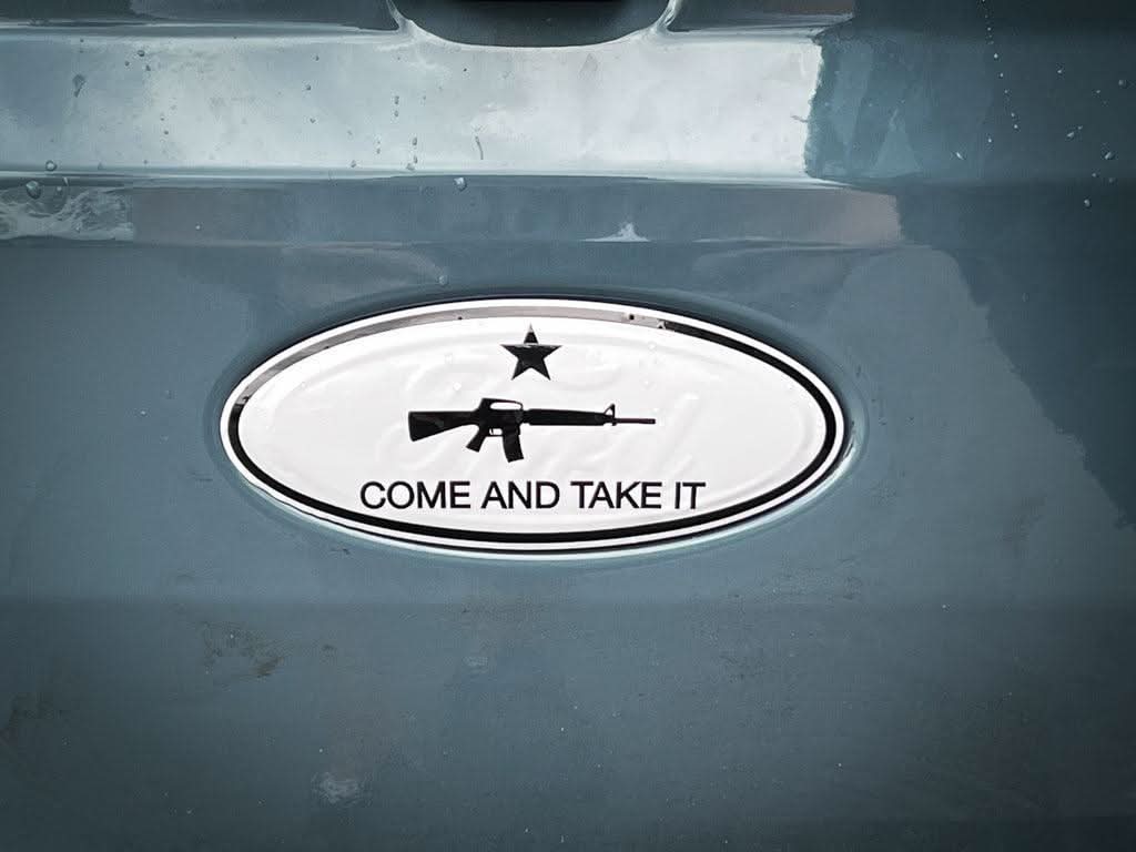 Printed Series Ford Bronco Rear Oval Emblem Overlays (Full Print) - 2021+ Bronco / Bronco Sport