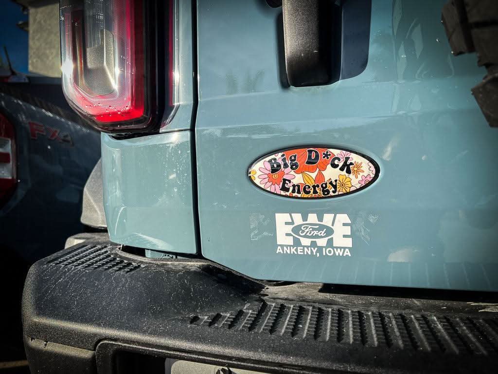 Printed Series Ford Bronco Rear Oval Emblem Overlays (Full Print) - 2021+ Bronco / Bronco Sport