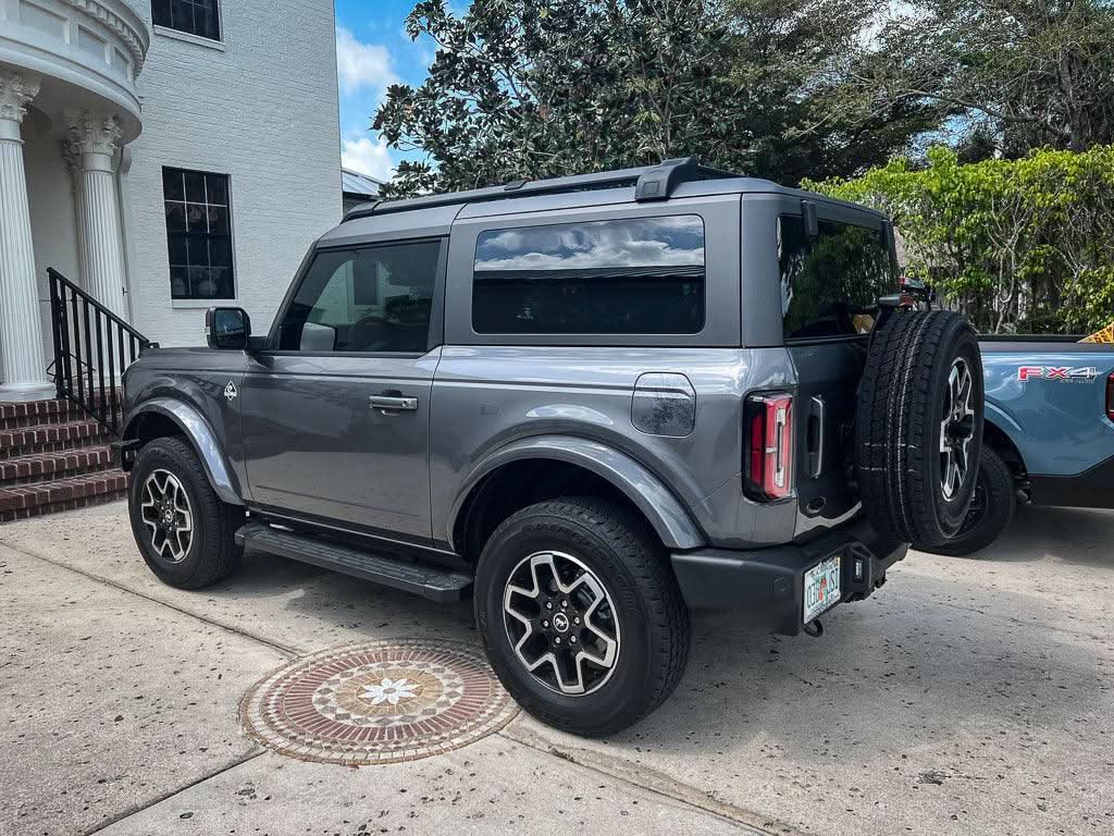 Printed Series Fuel Door Overlay - 2021+ Bronco