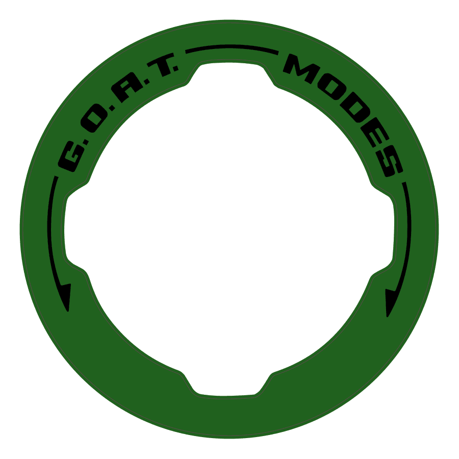 Printed Series GOAT Mode Dial Ring Overlay V2 - 2021+ Bronco