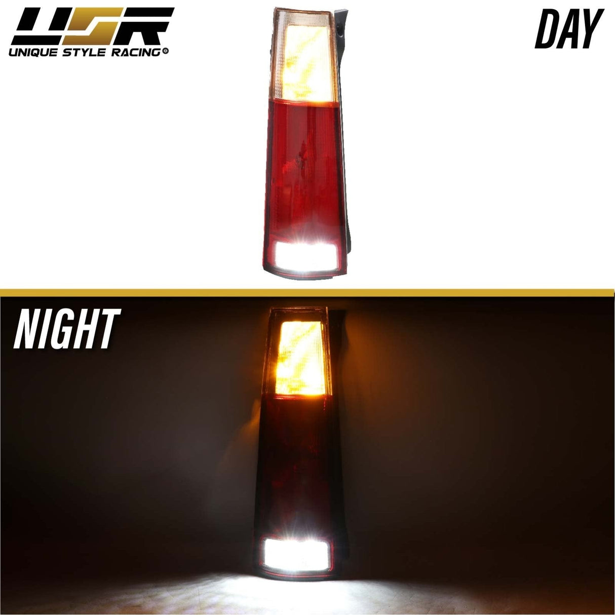 1997-2001 Honda CRV Red/Smoke Tail Light