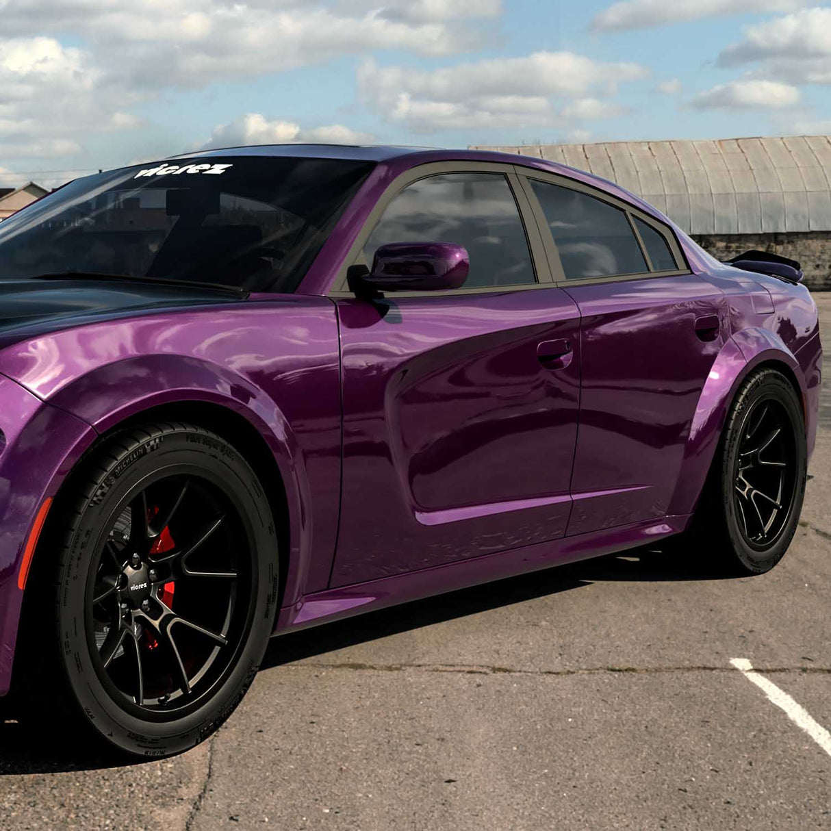 2015-2023 Dodge Charger SRT Hellcat Style Widebody Kit - Vicrez
