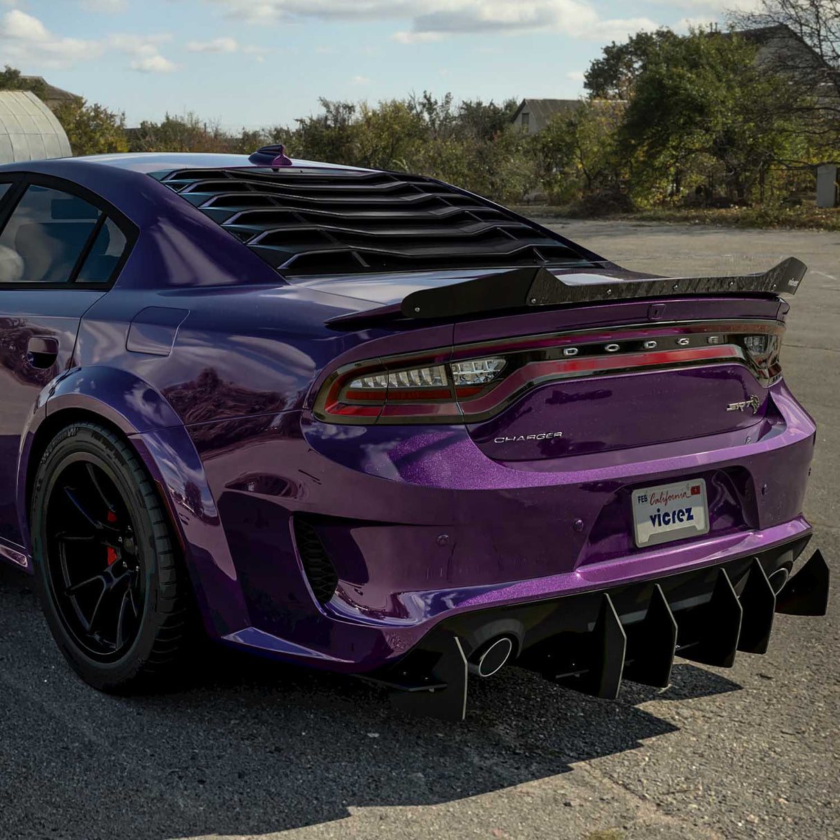 2015-2023 Dodge Charger SRT Hellcat Style Widebody Kit - Vicrez