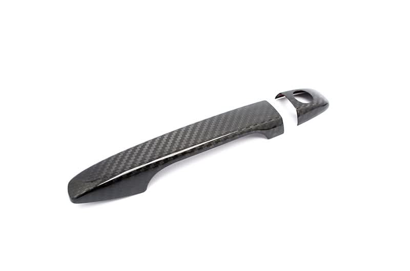 OLM Dry Carbon Fiber Door Handle Covers - 2015-2021 Subaru WRX / STI / 2014-2018 Forester / 2013-2017 Crosstrek