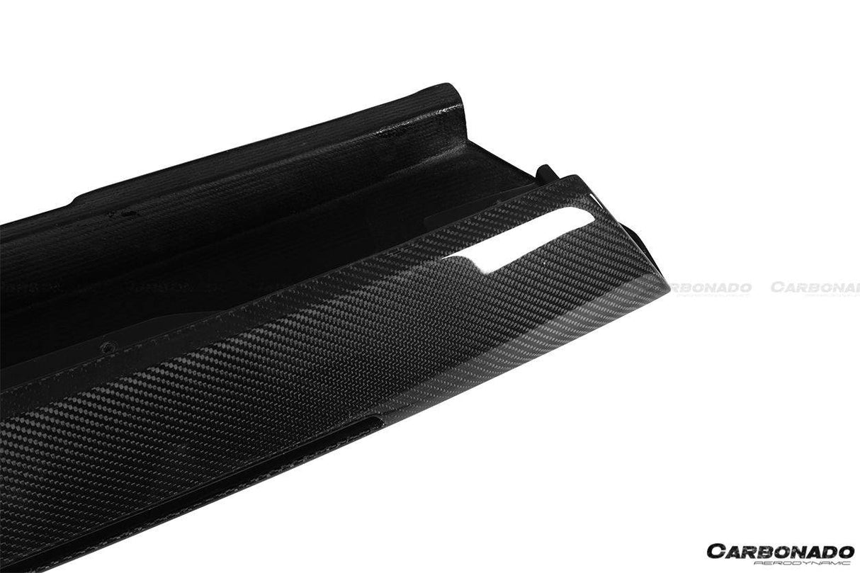 2015-2025 Lamborghini Huracan LP610 LP580 Evo Tecnica VRS-II Style Carbon Fiber Trunk Spoiler with Base
