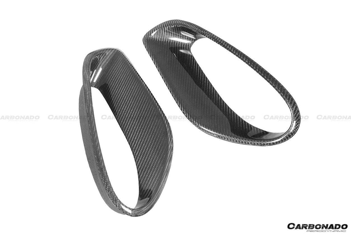 2013-2019 Porsche 911 991-2 Turbo S OEM Style Carbon Fiber Quarter Panel Side Scoops