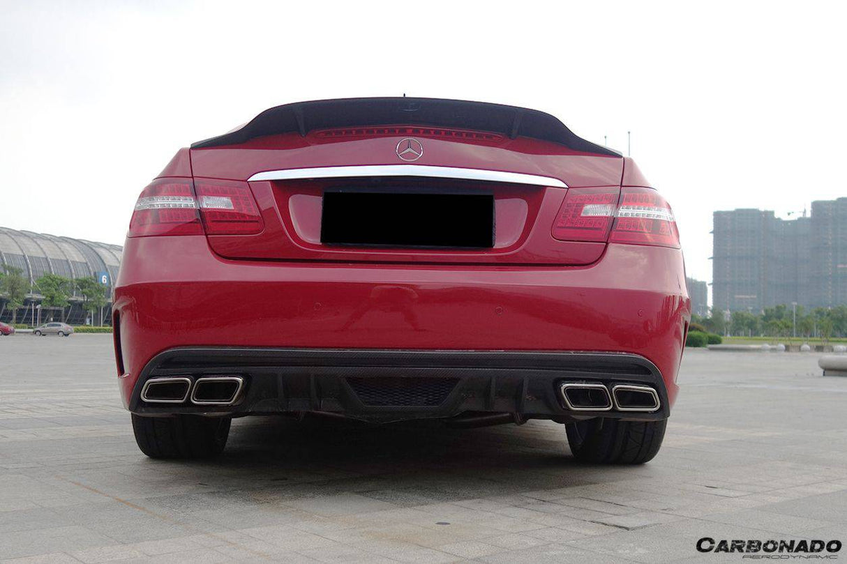 2010-2016 Mercedes Benz E Class W207 Coupe PD Style Rear Bumper With exhaust Tips