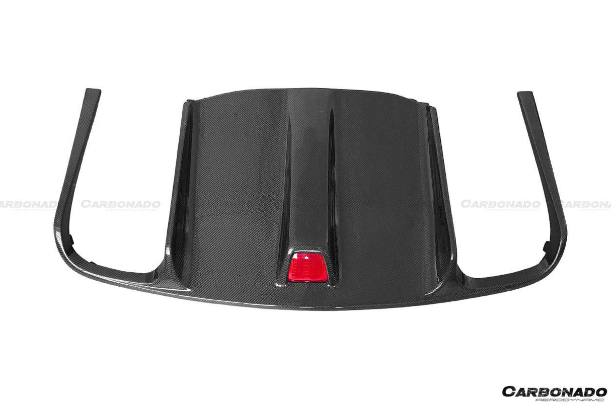 2010-2013 Mercedes Benz E Class Sport W207 Coupe PA Style Carbon Fiber Rear Lip