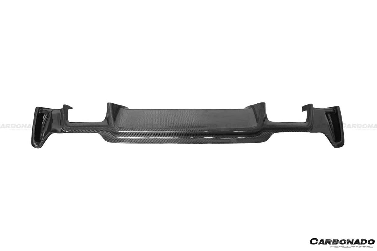 2013-2020 BMW 4 Series F32 F33 ECC Style Carbon Fiber Rear Lip (For M-Tech Only )