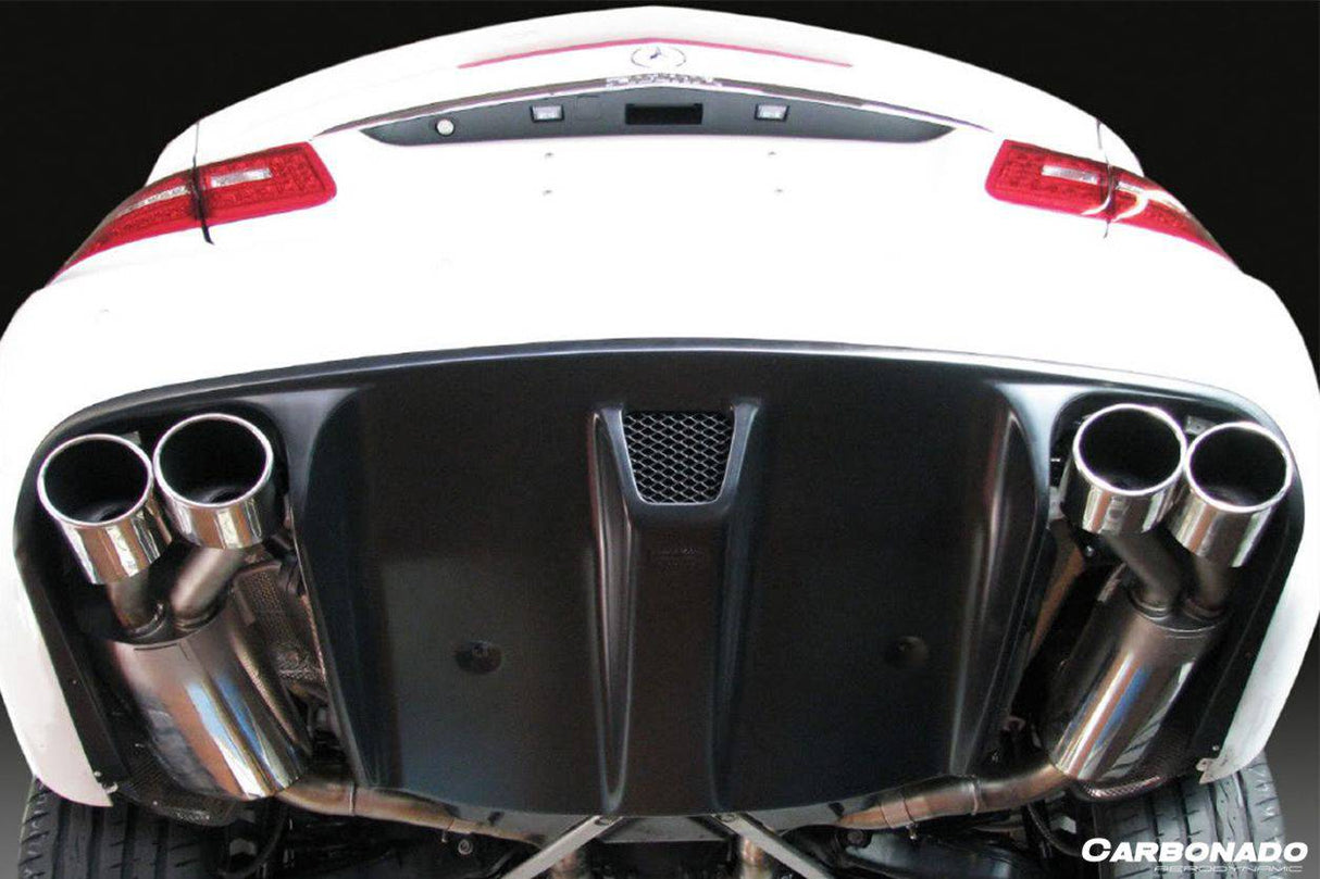 2010-2013 Mercedes Benz E Class Sport W207 Coupe PA Style Carbon Fiber Rear Lip