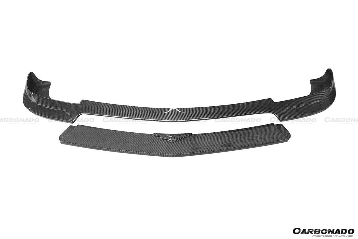 2012-2014 Mercedes Benz W204 C63 AMG RZ Style Carbon Fiber Front Lip