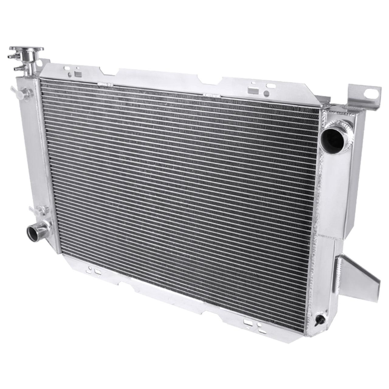 Spec-D Radiator Ford F150 F250 F350 Bronco V8 (1985-1996) 3 Row Aluminum