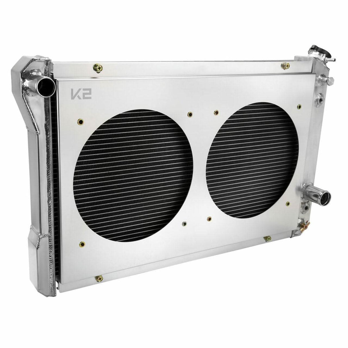 Spec-D Radiator Camaro / Firebird (1982-1992) 3 Row Aluminum w/ Fan Shroud