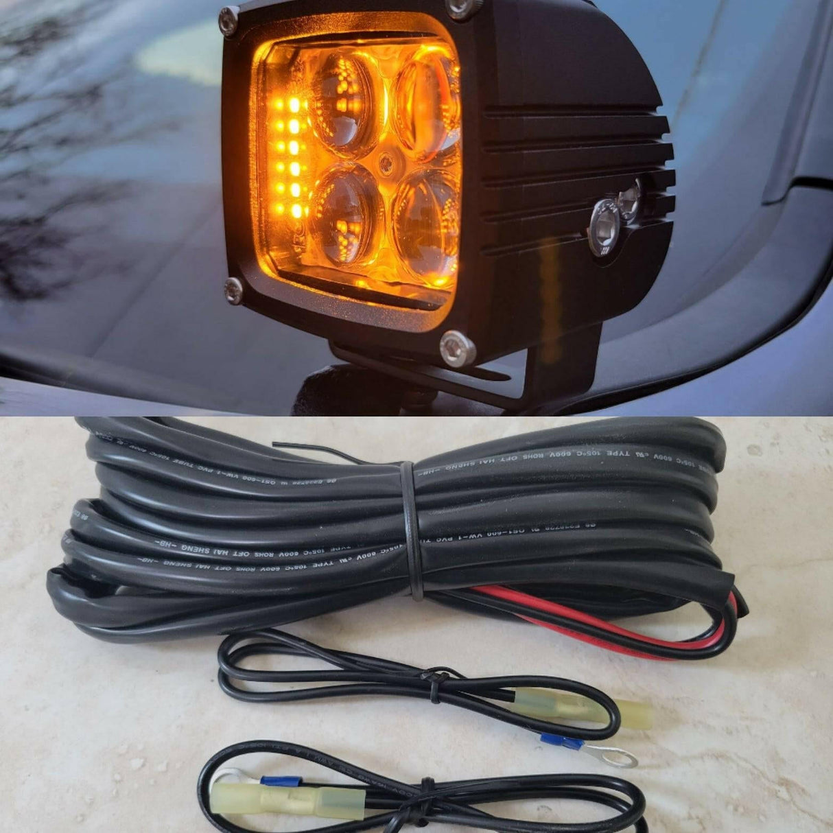 2019-2024 RAM 2500/3500 Hood Mount/Ditch Lights