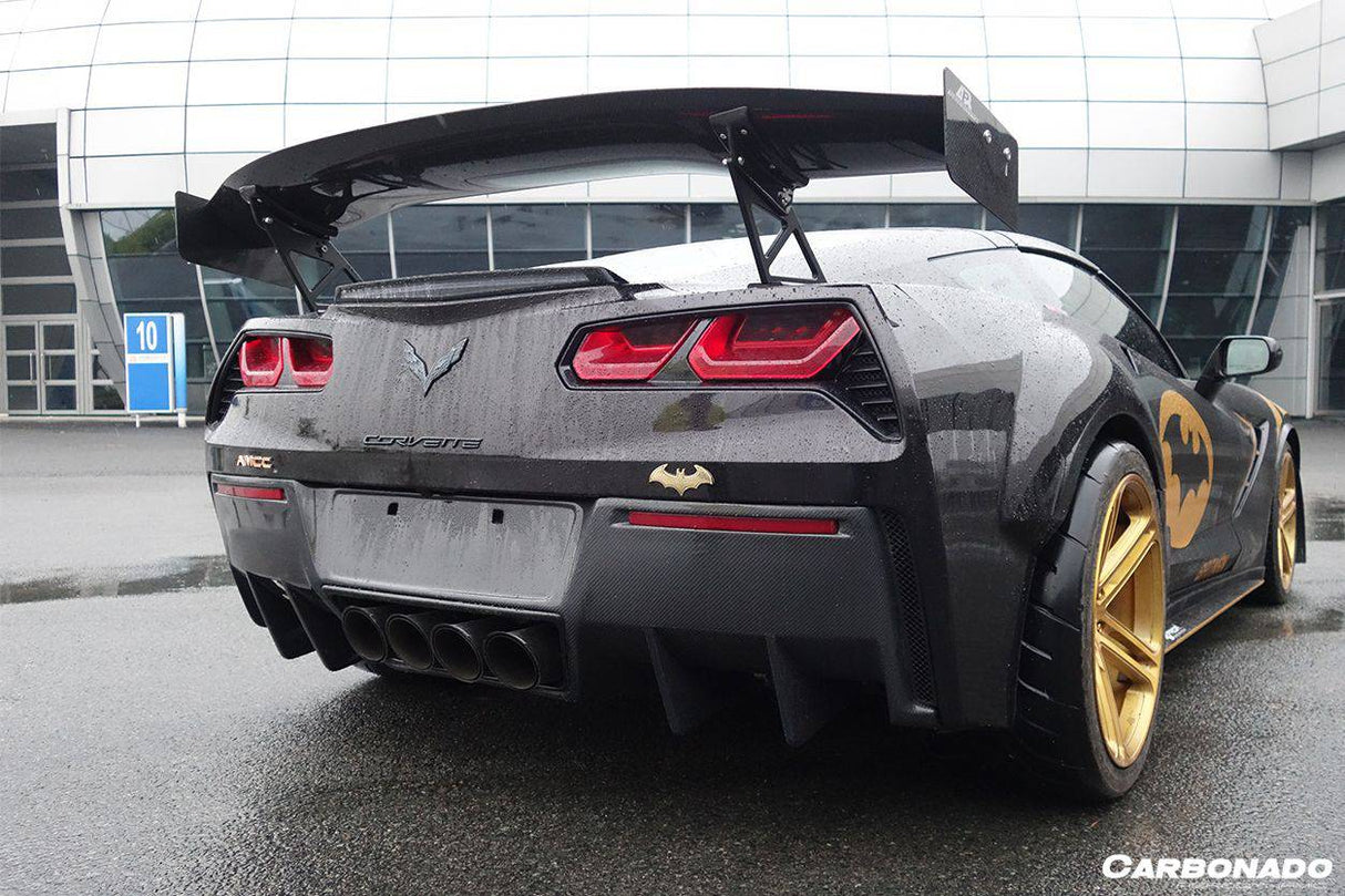 2013-2019 Corvette C7 Z51 RK Style Rear Lip