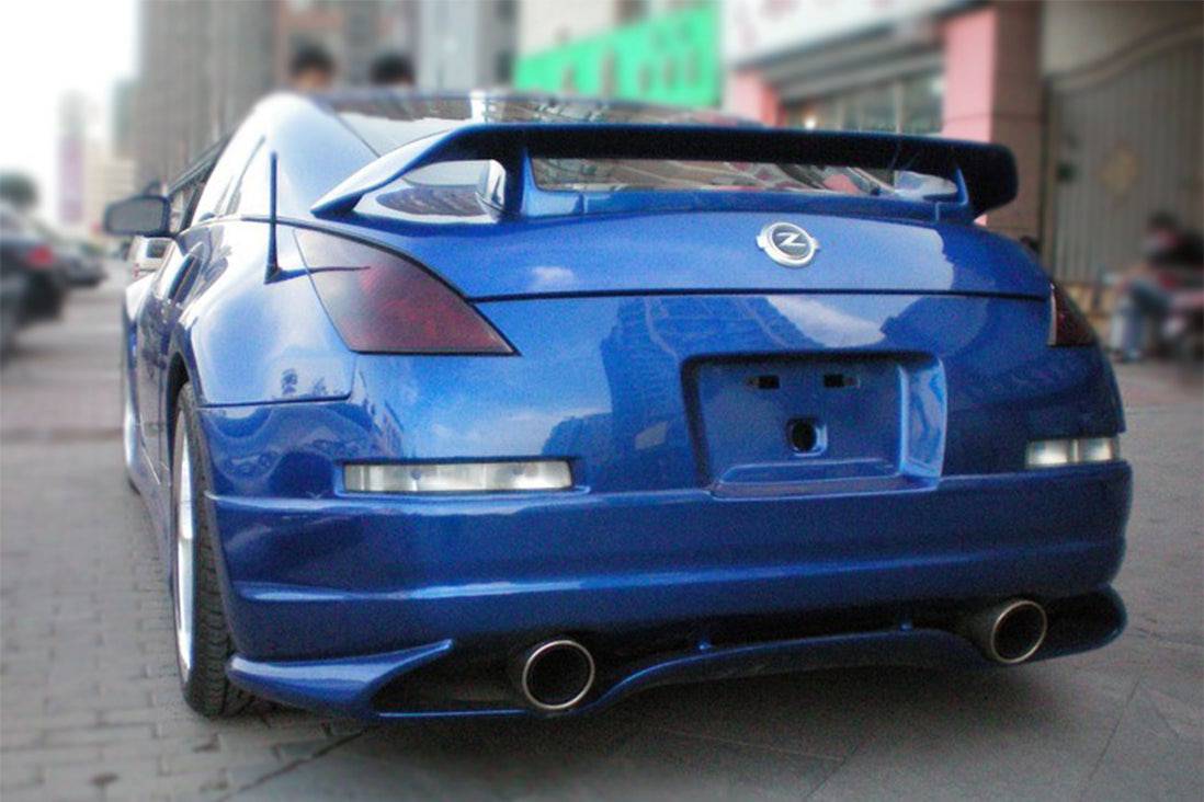 2003-2008 Nissan 350Z ES Style Fiber Reinforce Polymer Rear Valance