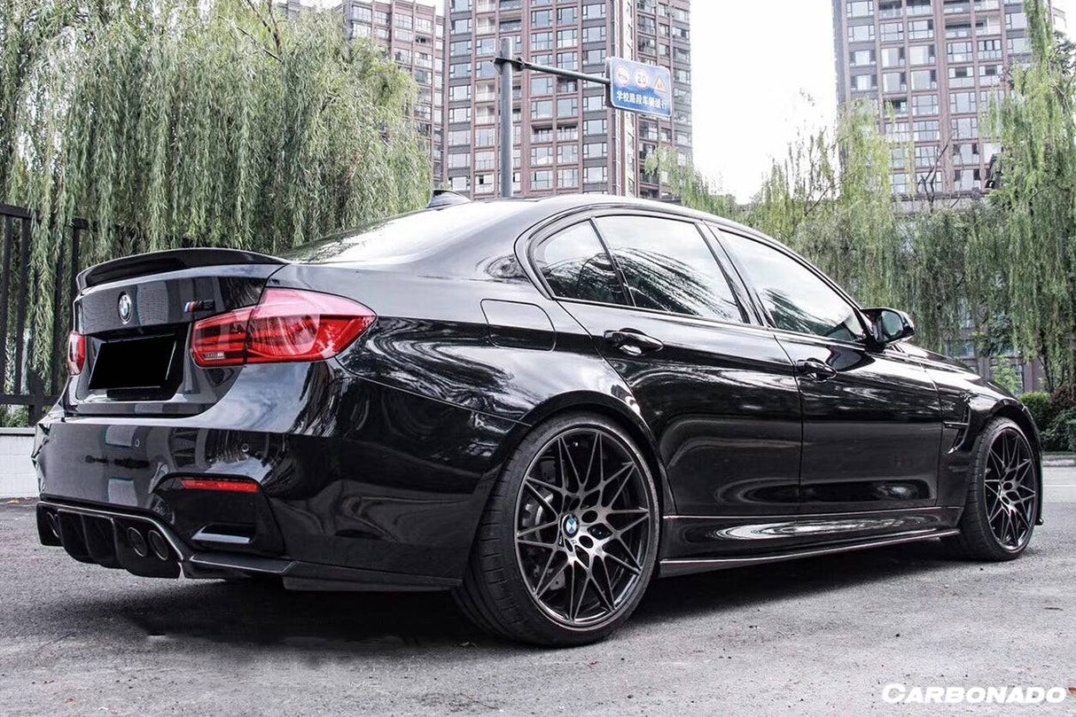 2014-2020 BMW M3 F80 M4 F82 VRS Style Carbon Fiber Rear Diffuser