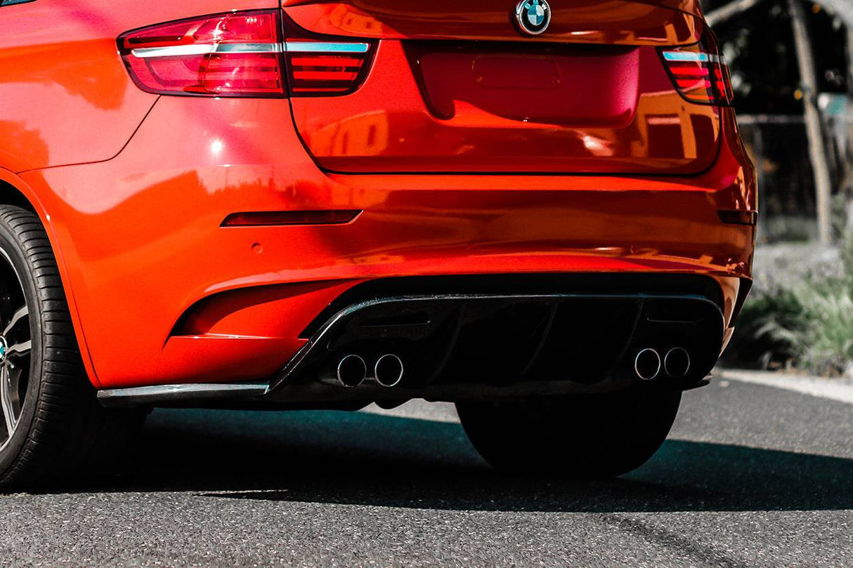 2009-2014 BMW E71 X6M VS Style Carbon Fiber Rear Diffuser