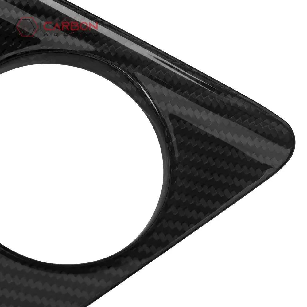 Real carbon fiber center console cover for 2015-2023 Dodge Challenger