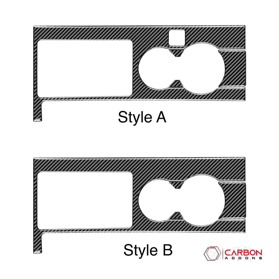 Real Carbon Fiber Center Console Overlay | Mustang 2005-2009