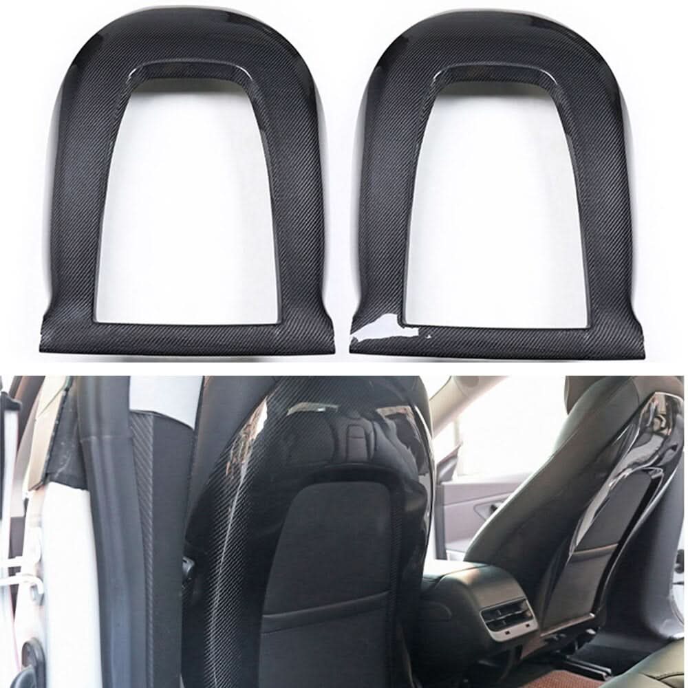 Back Seat Cover for Model 3 / Y - Real Carbon Fiber Interior Mods