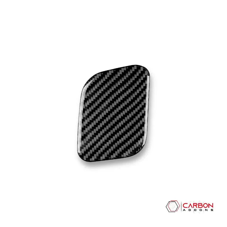 Real Carbon Fiber Driver Side Dash Trim Overlay for Mustang 2015-2023