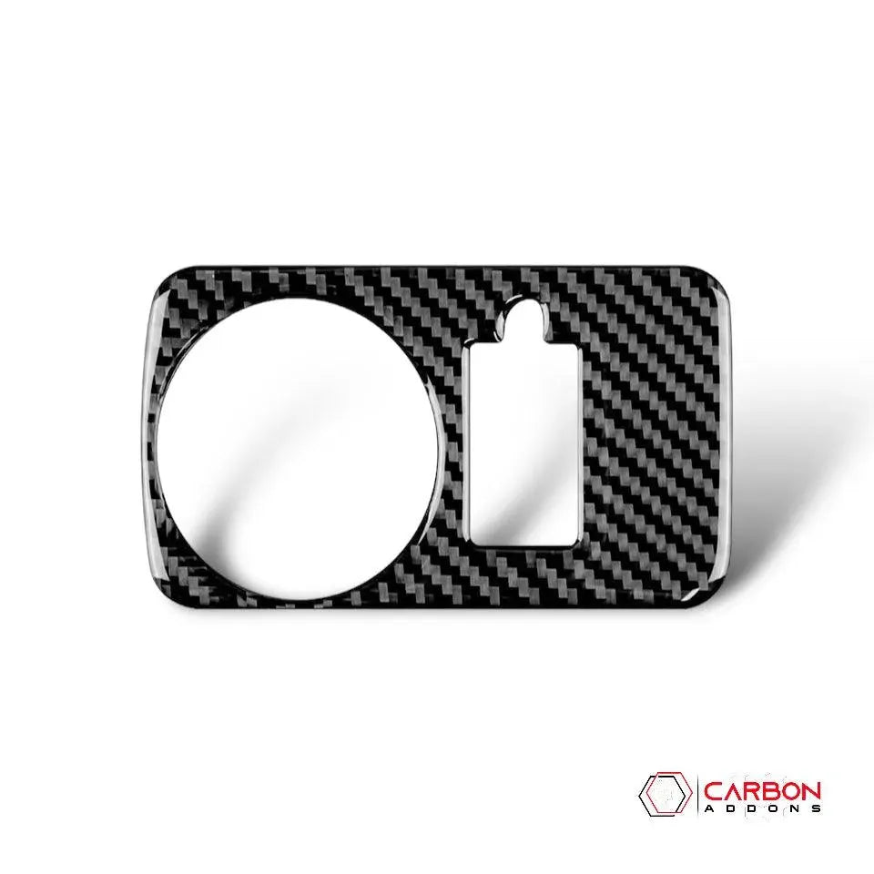 Real Carbon Fiber Headlight Switch Trim Overlay | Mustang 2005-2009