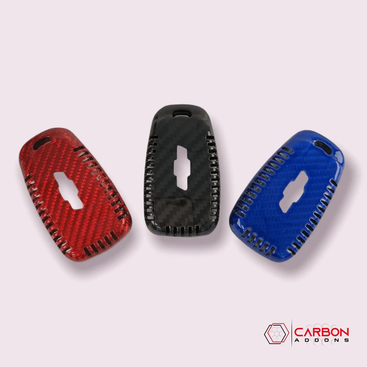 Real Carbon Fiber Key Fob Cover for Chevy Camaro 2016-2024