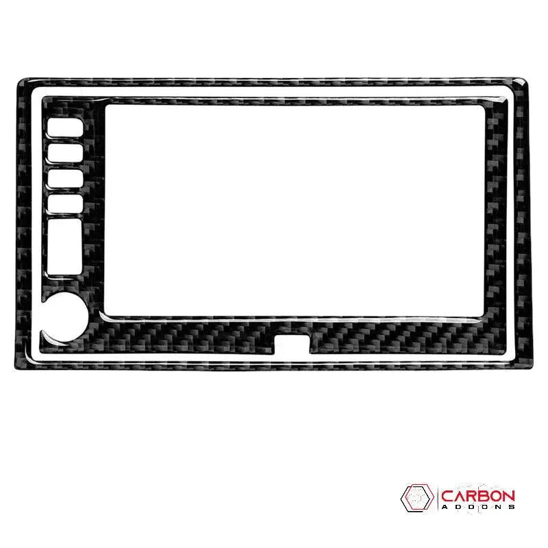 Real Carbon Fiber Radio & Navigation Control Panel Overlay | C6 2005-2013 Corvette