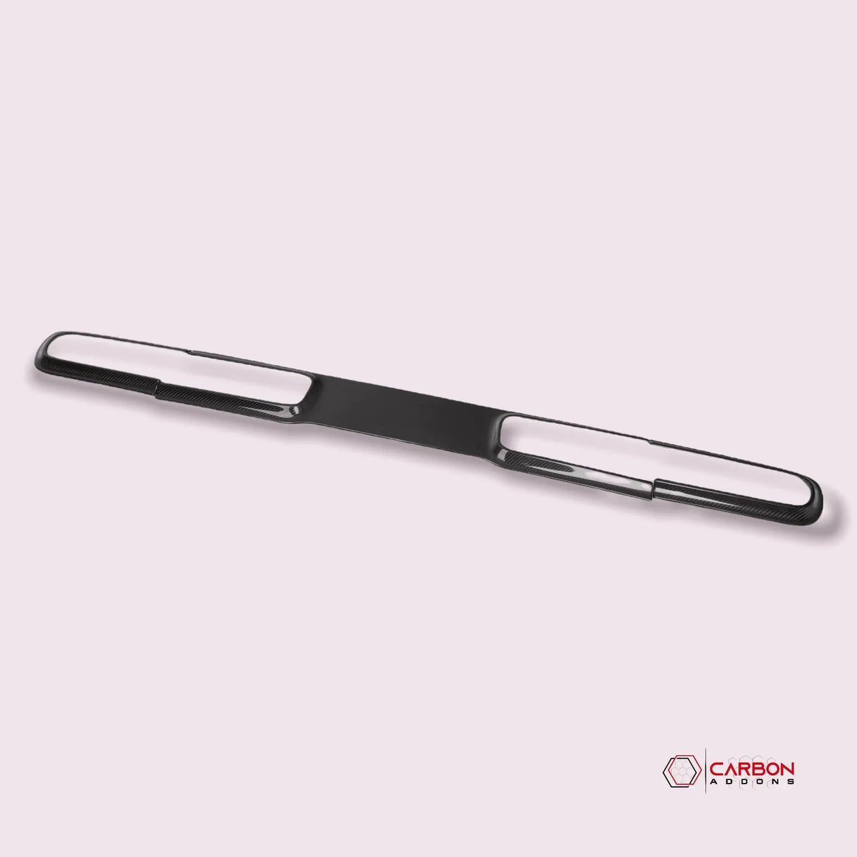 Real Carbon Fiber Taillight Trim Bezel Cover for 2015-2023 Dodge Challenger