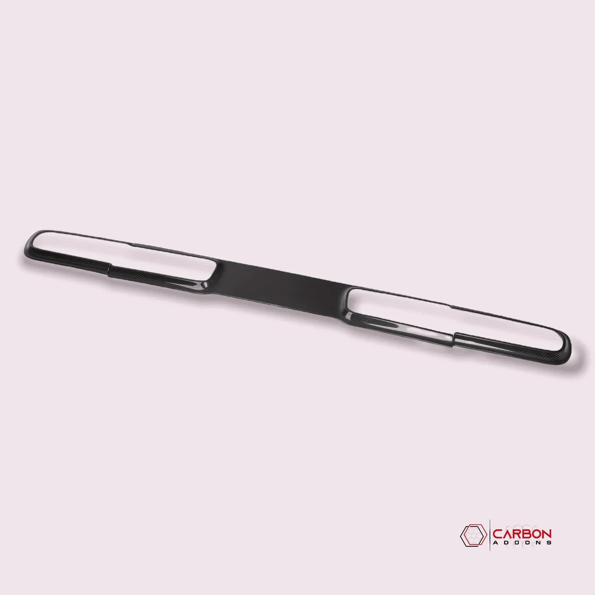 Real Carbon Fiber Taillight Trim Bezel Cover for 2015-2023 Dodge Challenger