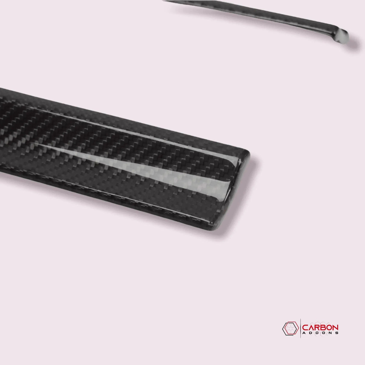 Real Carbon Fiber Taillight Trim Bezel Cover for 2015-2023 Dodge Challenger