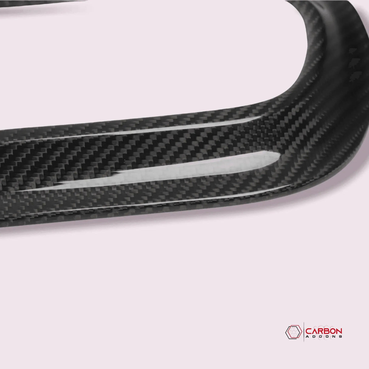 Real Carbon Fiber Taillight Trim Bezel Cover for 2015-2023 Dodge Challenger