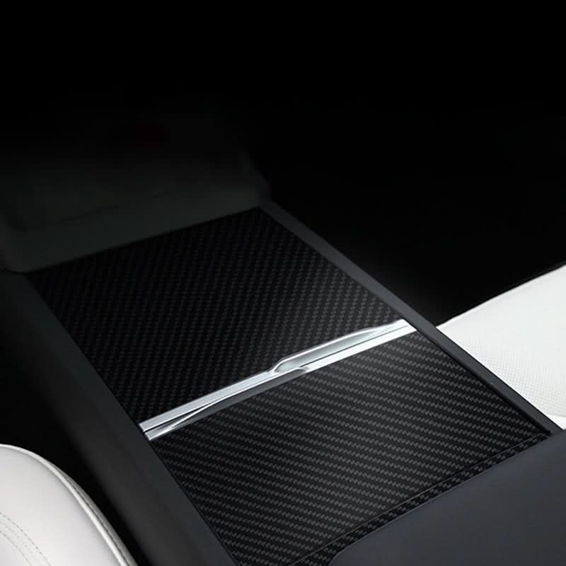 Real Carbon Panel Console Wrap for Tesla Model 3 Highland & Model Y Juniper