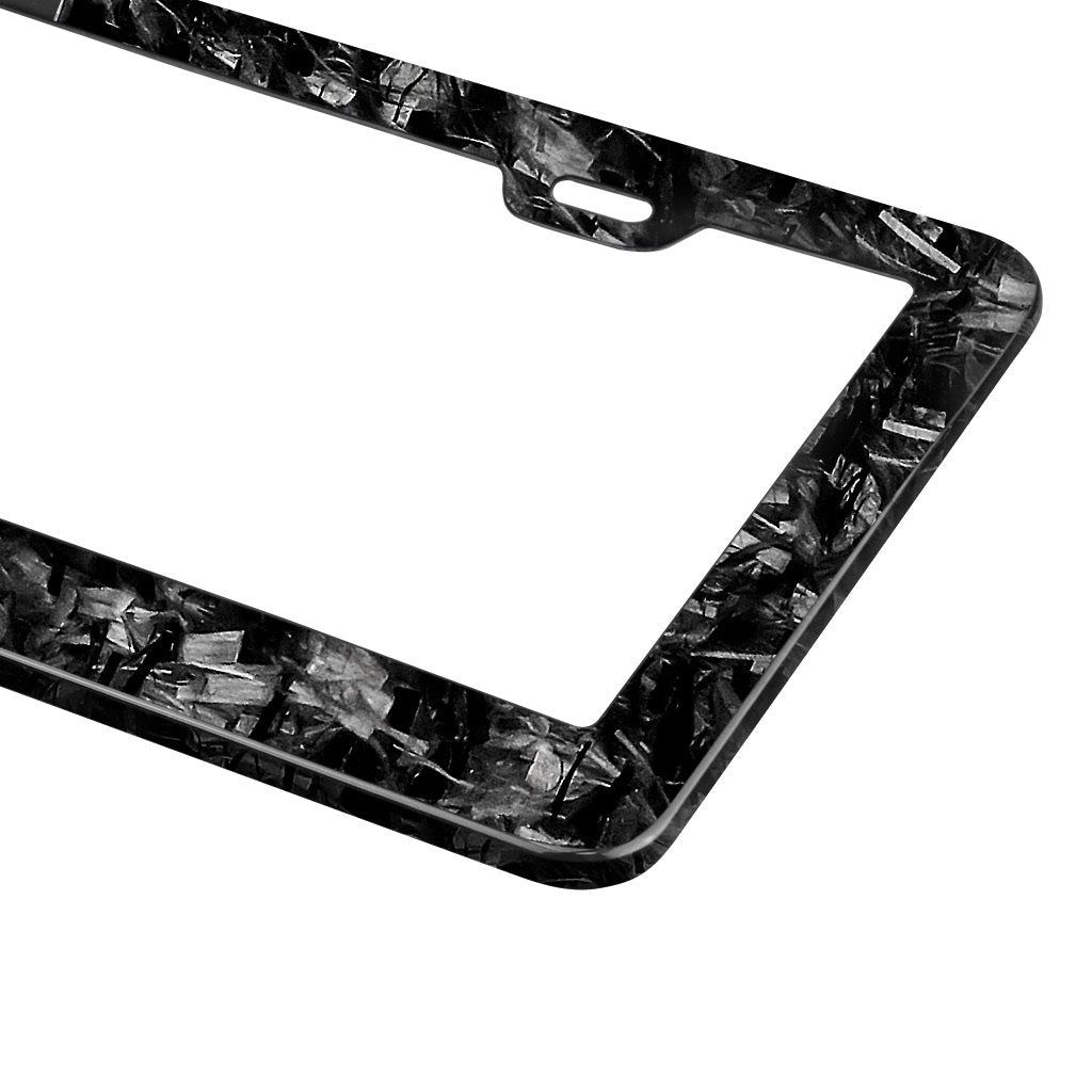 Forged Carbon Fiber License Plate Frame