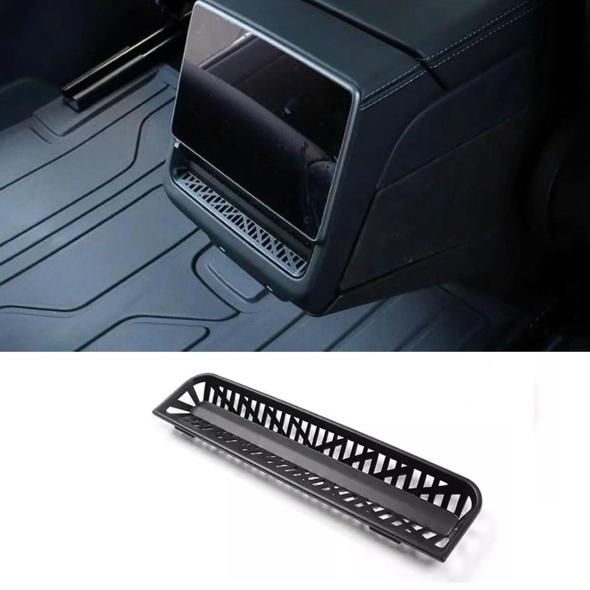 Rear Air Vent Screen Protector Frame for Model 3 Highland & Model Y Juniper