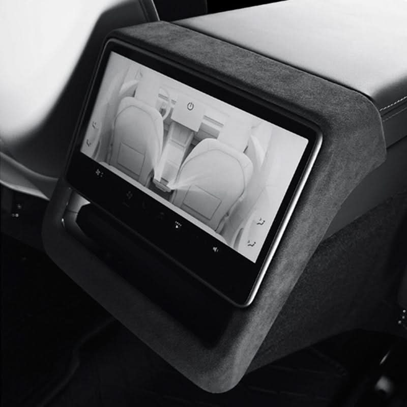 Rear Display Frame In Tumbled Leather for Model 3 Highland / Model Y Juniper