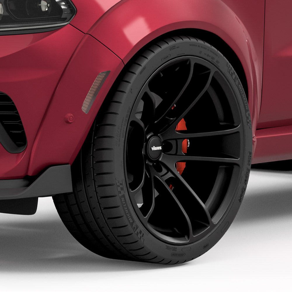 Hellcat Widebody Look Matte Black Wheel - Vicrez