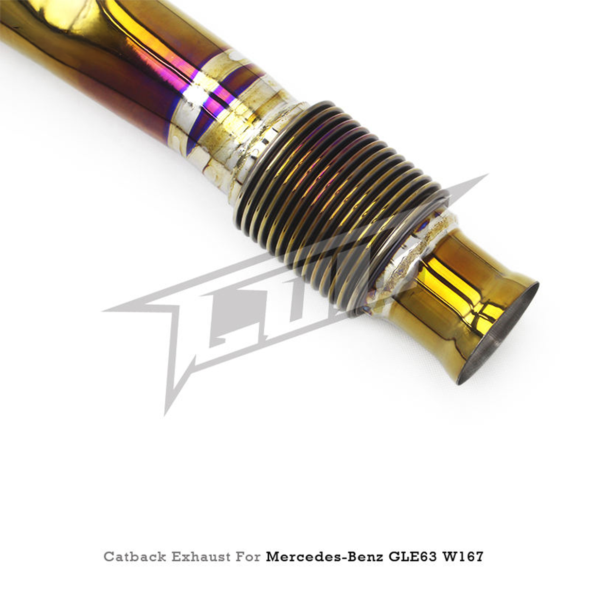 Titanium Valved Catback Exhaust System for Mercedes Benz GLE63 AMG W167 4.0T