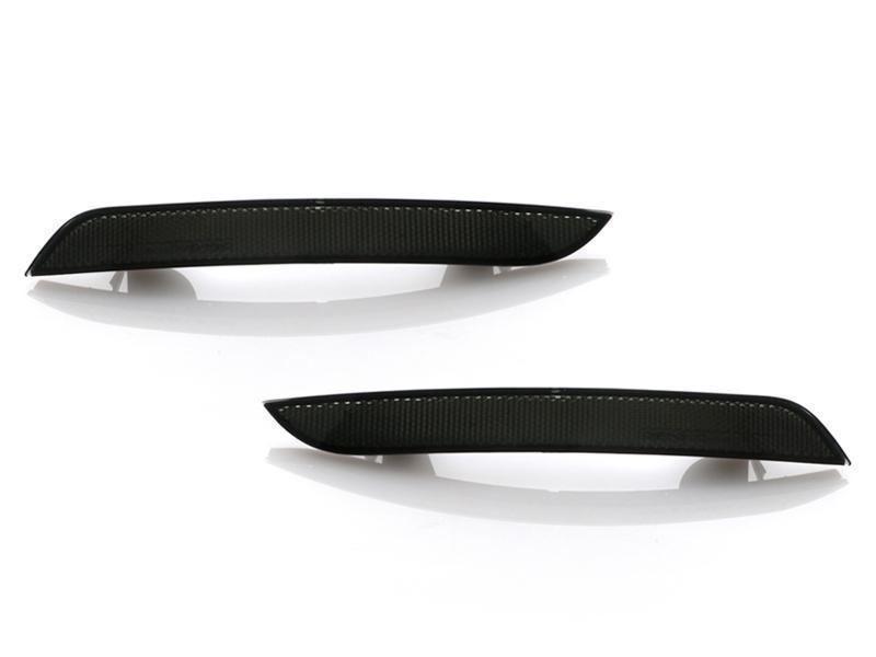 2012-2015 BMW F30 3 Series Non-Sport Smoke Rear Bumper Reflectors