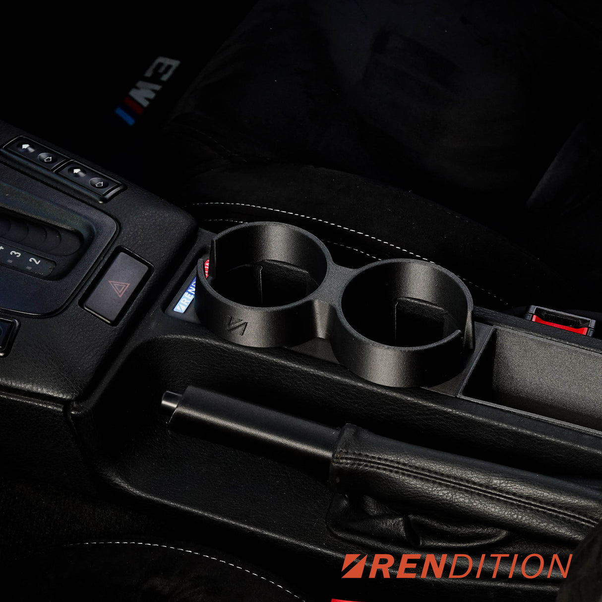 BMW E36 FRONT CUP HOLDER V3 - K2 Industries