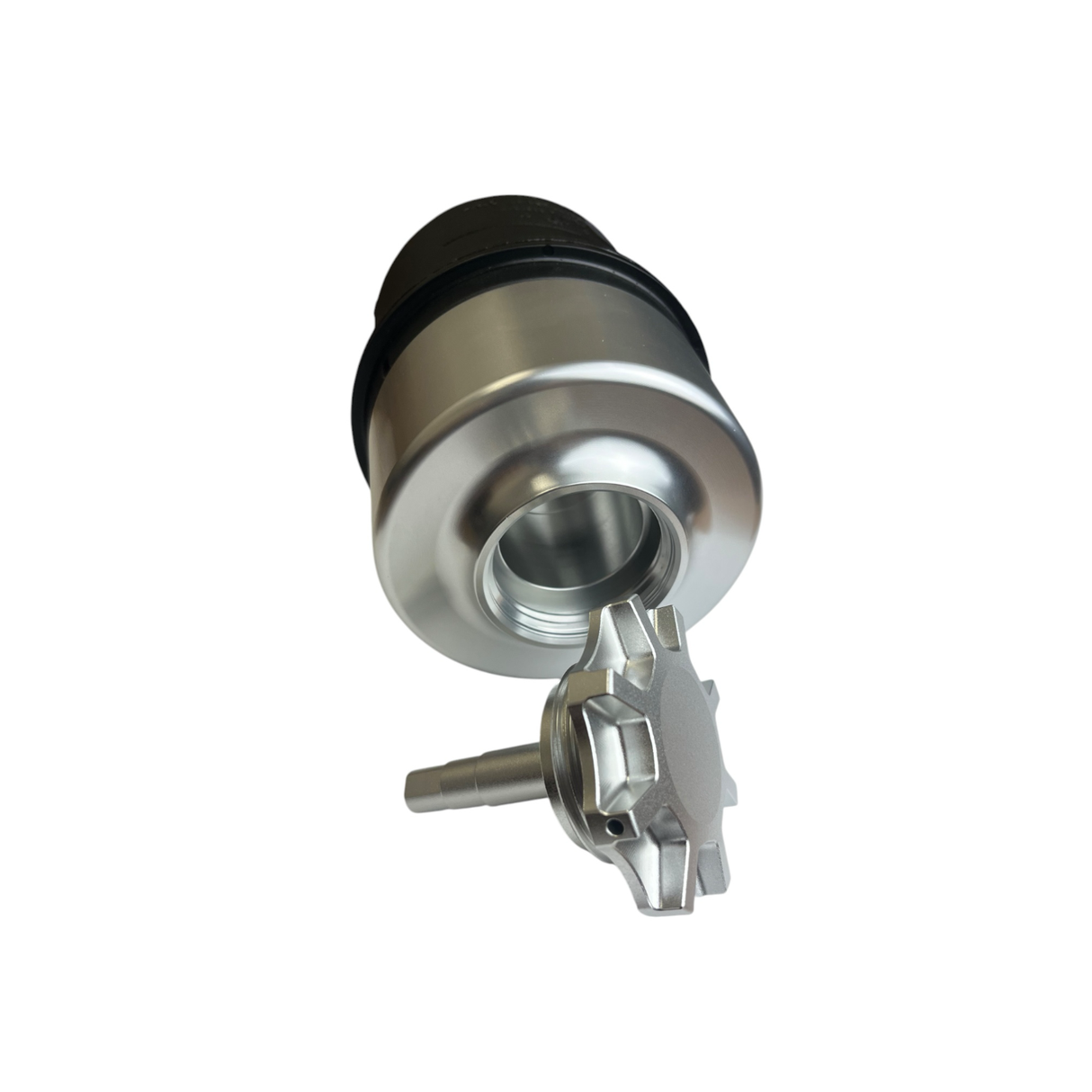 Billet Aluminum BMW Power Steering Overflow Extension